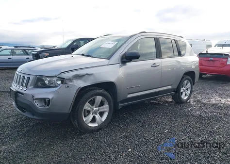 2015 Jeep Compass Sport from USA, damaged, VIN 1C4NJDBB3FD282760